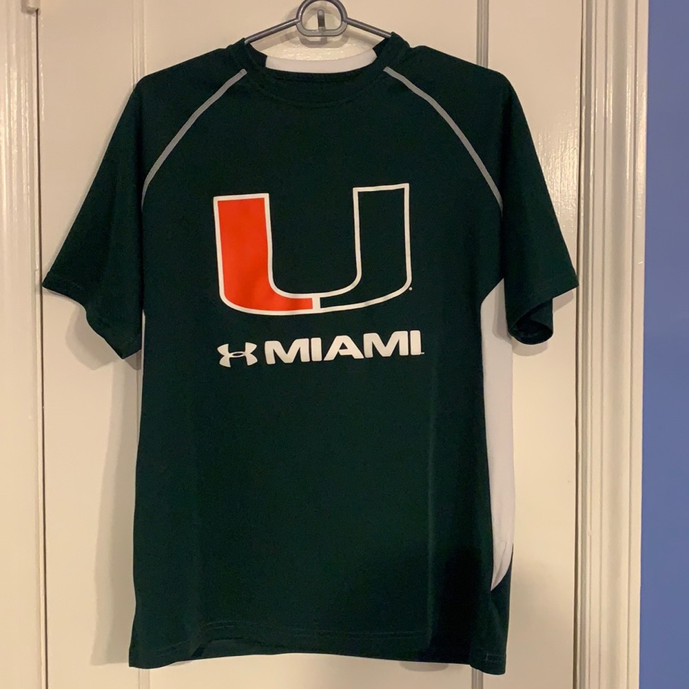 U Miami Tee Size M